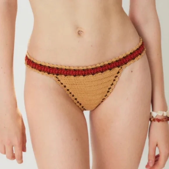 Avenue Swimclub Crochet Bathing Suit - Picture 4 of 9